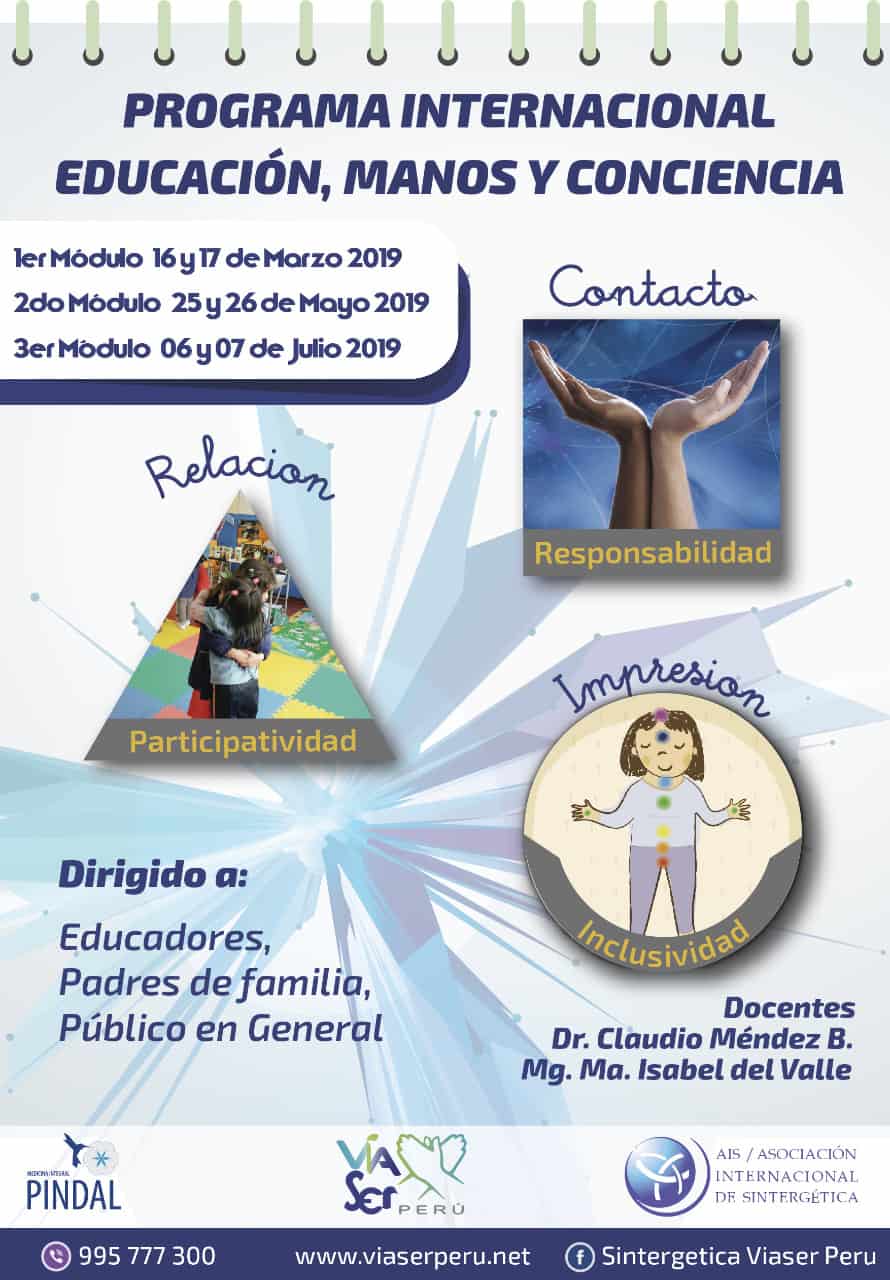 Fechas del programa_EducacionManosConcienciaLima2019