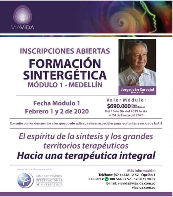 Sintergetica I Medellin Jorge Carvajal